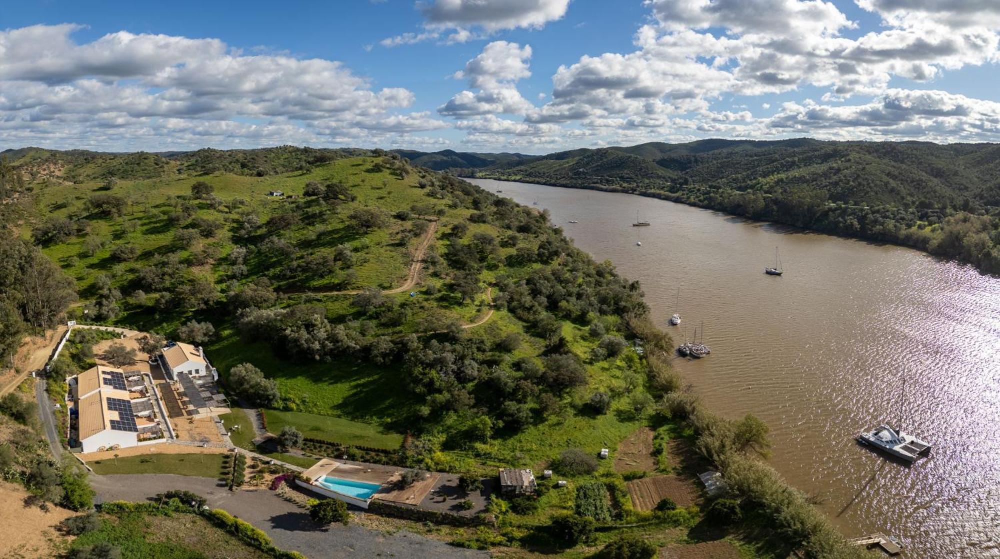 Apartamentos, Finca Contrabando Sanlucar Del Guadiana, Huelva Sanlúcar de Guadiana Buitenkant foto