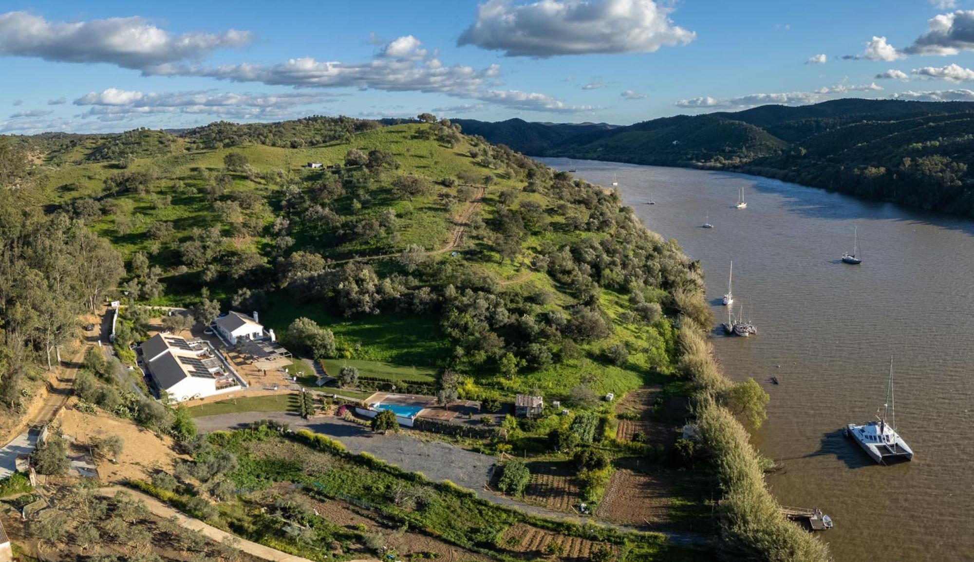 Apartamentos, Finca Contrabando Sanlucar Del Guadiana, Huelva Sanlúcar de Guadiana Buitenkant foto